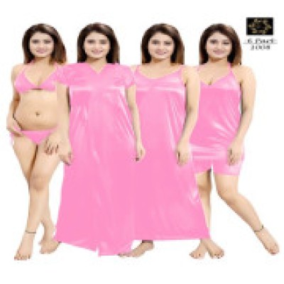 6 Best Quality Indian Night Dress (pink0